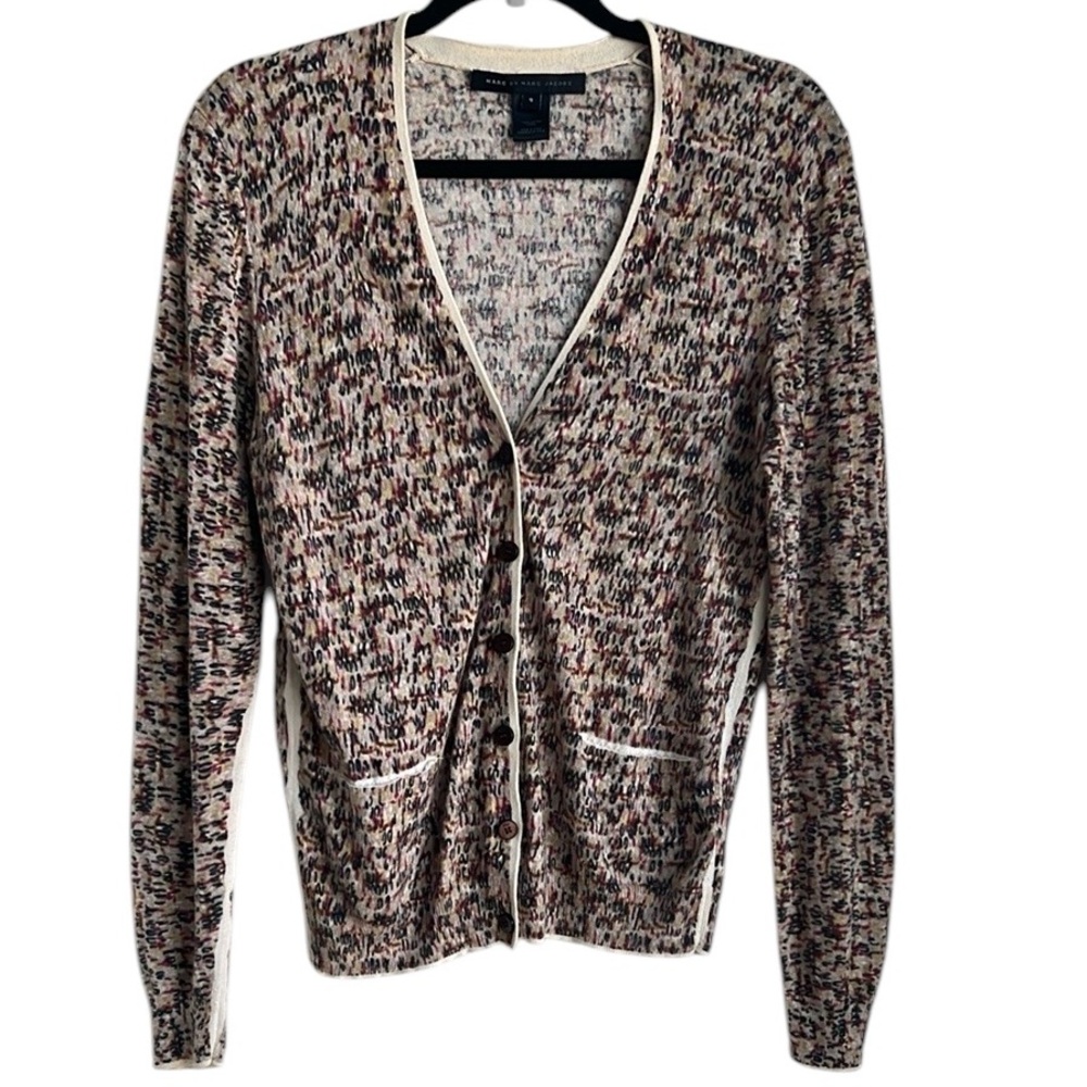 MARC BY MARC JACOBS Cotton  Multicolor Button-Up Cardigan